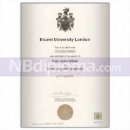 Brunel University Diploma布鲁内尔大学毕业证书