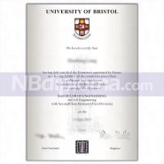 布裡斯托大學畢業證書Bristol University Certificate