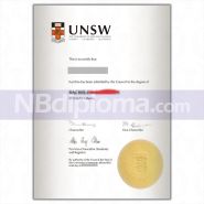 新南威爾士大學畢業證書The University of New South Wales diploma